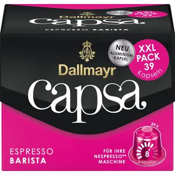 Kapsle Dallmayr Nespresso Espresso Barista 39 ks XXL