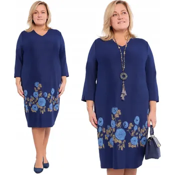 Dámské šaty Tmavě modrá šaty 60