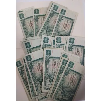 Československo – 100 korun 1961