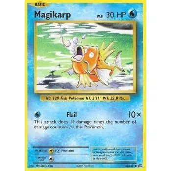 Sběratelská karetní hra Pokémon EVO 033/108 Magikarp - Evolutions Stav: Excellent, Verze: NORMAL