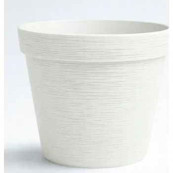 Květináč Bílý plast Květináč Admit 26 cm x 26 x 23 cm