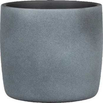 Květináč Květináč keramický 21,2 cm šedý