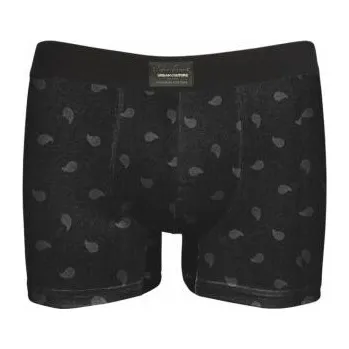 Boxerky Pánské boxerky John Frank JFBUC111 černá XL