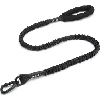 Vodítko pro psa TopTechnology HCPET Vodítko pro psy s vysokou elasticitou 120 cm (černé)