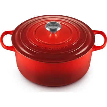 Hrnec Kastrol SIGNATURE 28 cm, 6,7 l, CERISE, litina, Le Creuset