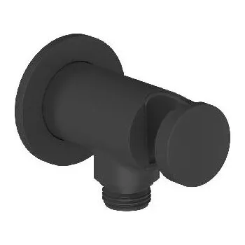 Sprchový držák Ravak - Sprchové kolínko s držákem, matná černá X070563