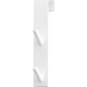 Věšák Šatní ramínko kovový Rayen bílý