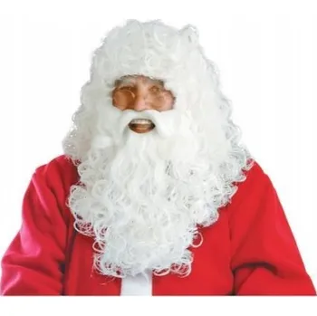 Karnevalová paruka Gam paruka dlouhé vlasy bílá