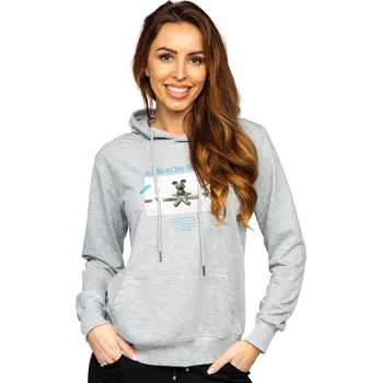 Dámská mikina Denley dámská mikina přes hlavu, s kapucí velikost S/M