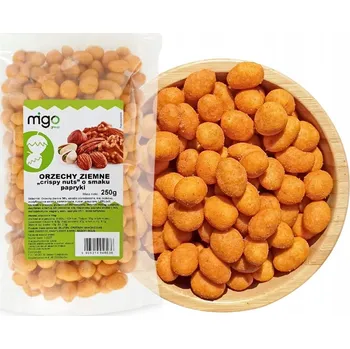 Sušená potravina Arašídy s příchutí PAPRIKY - 250g - MIGOgroup
