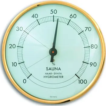 TFA Dostmann TFA 40.1003 | Saunový vlhkoměr, syntetické vlasy | průměr 102 mm 40.1003