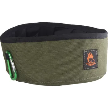 Miska pro psa Firedog Click & Go cestovní miska 1,0 L khaki