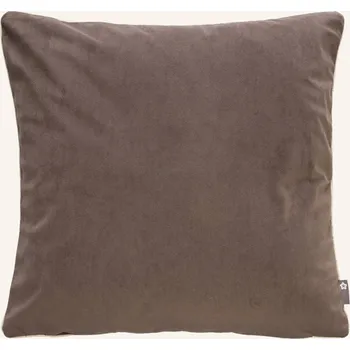 Polštář Pichler Sametový Ozdobný Povlak Na Polštář Melva, tmavě hnědá