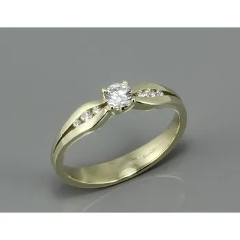 Prsten Zlatnictví U Kostela Dámský zlatý prsten se zirkony 2122 60 214-15636513