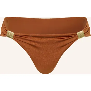 Dámské plavky Heidi Klein Dámské Základní Bikiny Kalhotky Rust, koňaková /...