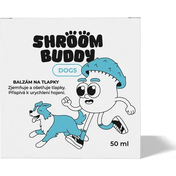 Kosmetika pro psa Shroom Buddy Balzám na tlapky DOGS Doba užívání: 1 měsíc - 1 ks