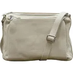 Kožená crossbody kabelka MaxFly 5542 béžová