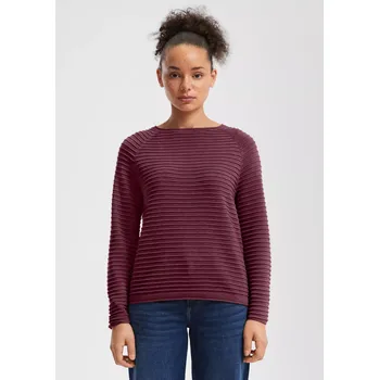 Dámské tričko s.Oliver dámský pulovr bordó Velikost: S
