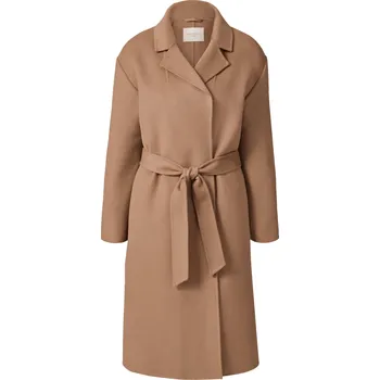 Dámský kabát 620902 - Tchibo - Vlněný kabát s kašmírem - pro ženy - vel. 44 - barva: hnědá