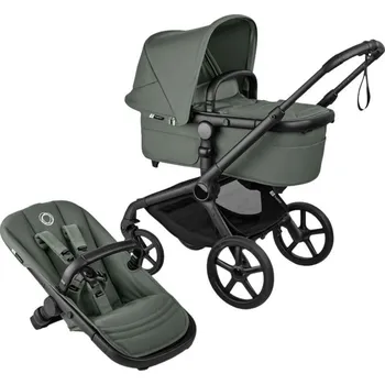 Kočárek Bugaboo Fox 5 Renew Complete Black/Forest Green-forest Green