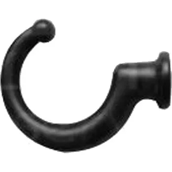 Věšák 770417 háček kov černý H1s (Nástěnný háček. Praktický doplněk do interiéru.)