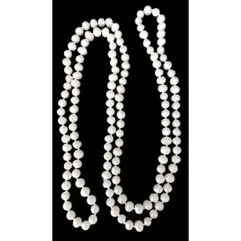 Náhrdelník Říční perly kultivované 60 cm, cca 7 mm