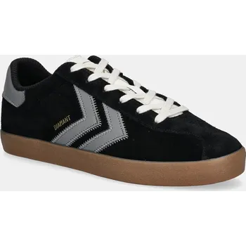Pánské tenisky Semišové sneakers boty Hummel Diament Lx-e Sd černá barva, 226231 99X, EUR 44
