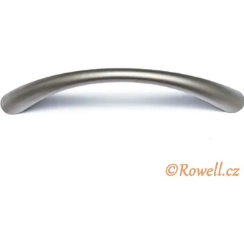 Nábytkové kování UO2. Úchyt 96mm satén nikl (Visací úchytka model UO2 v matném satén niklu. Rozteč 96mm. Diskrétní a moderní povrch pro současné interiéry.)