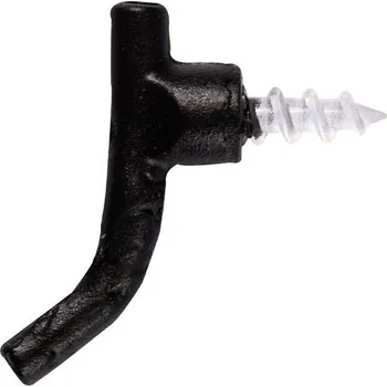 Rybářský háček Rovnátko Nash Zig Screw Black