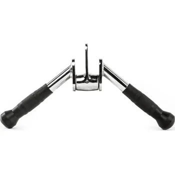 Příslušenství pro posilovací stroj a lavici ATX LINE; Triceps zalomený 45°, gumové rukojeti