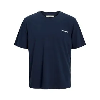 Dámské noční prádlo Jack & Jones Pyžamo Everest 12273633 Tmavomodrá Standard Fit XL