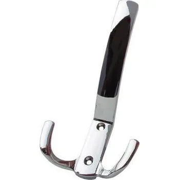 Věšák 770217 věšák kov chrom (Nástěnný věšák v povrchu chrom. Praktický doplněk do interiéru.)