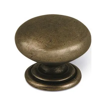 Nábytkové kování 12673 knopka ALEXA staromosaz (Designová knopka model ALEXA s povrchem ze staré mosazi. Neobvyklý tvar nebo dekor, který dodá nábytku umělecký rozměr.)