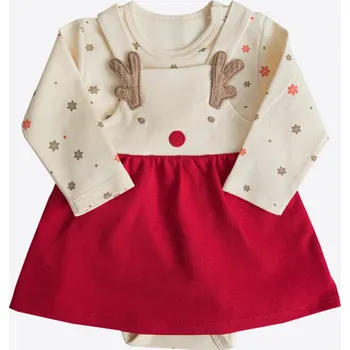 Kojenecké oblečení kitikate Kojenecké vánoční šatičky_S60511 Velikost: 3 - 6 MĚSÍCŮ