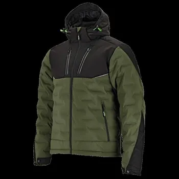 Pánská softshellová bunda Bunda zateplená LOGAN J olivová L STALCO PERFECT S-79428