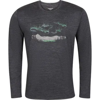 Pánské tričko Triko pánské dlouhé Progress LOKI AURORA tmavě modrá Velikost: M