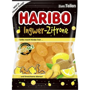 Bonbon Haribo Ginger Lemon 80g