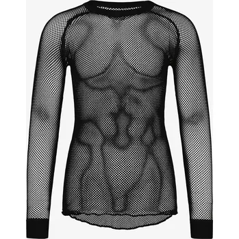 Pánské termo spodní prádlo Technické izolační tričko Svala AirBase s raglánovými rukávy - Black Velikost: L