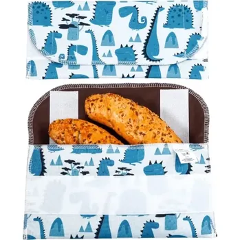 Svačinový box Green Smile Kapsa Dvojrohlík – Modrý dinosaurus