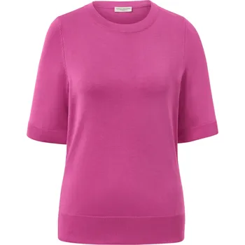 Dámský svetr 676088 - Tchibo - Svetr z jemného úpletu - pro ženy - vel. XXL 52/54 - barva: růžová