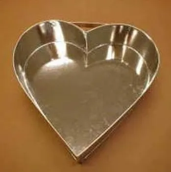 Plech na pečení Felcman Dortová forma Srdce střední (25x23 cm)