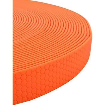 Obojek pro psa Stopovací vodítko HEXA Barva: Oranžová neon, Délka v metrech: 5, Poutko na ruku: ne