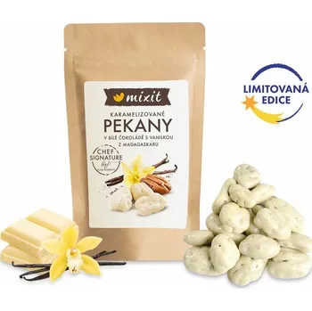 Mixit Pekanové ořechy s madagaskarskou vanilkou a bílou čokoládou 