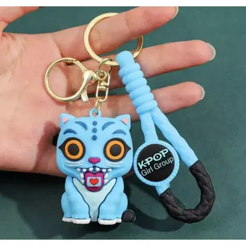 Přívěsek na klíče - KPOP - TYGR DERPY (Značka: KQ COS)