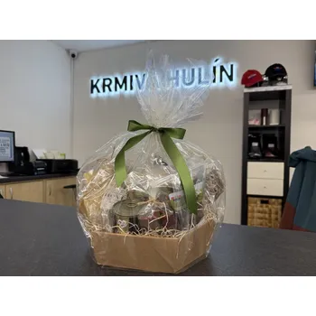 Dárkový potravinový koš DÁRKOVÝ BALÍČEK PRO PSY č. 6