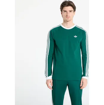 Tričko adidas 3S Ls Tee Collegiate Green XL