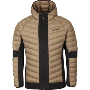 bunda pánská Progress TRIVOR hybridní kávová