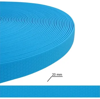 Obojek pro psa DogCat Vodítko na poslušnost HEXA 150cm Barva: Modrá