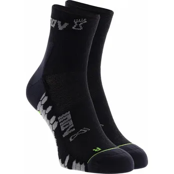 Pánské ponožky INOV8 3 SEASON OUTDOOR SOCK MID black/grey S