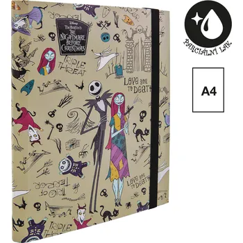 Školní batoh Školní box Colorino A4, na sešity s gumičkou, Tim Burton 2